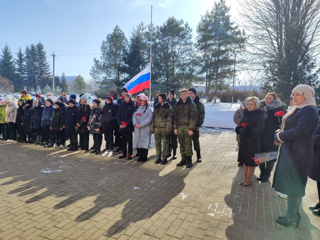 Открытие мемориальной доски.